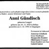 Lengyel Anni 1918-1991 Todesanzeige